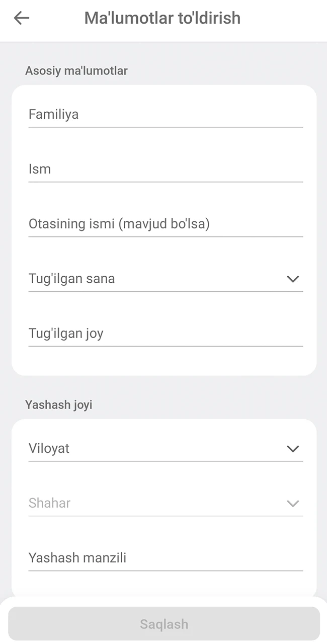 DBbet shaxsni tekshirishni yakunlang.